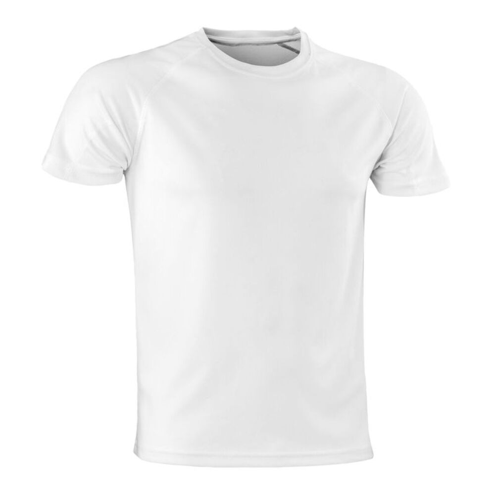 Spiro Mens Aircool T-Shirt / White